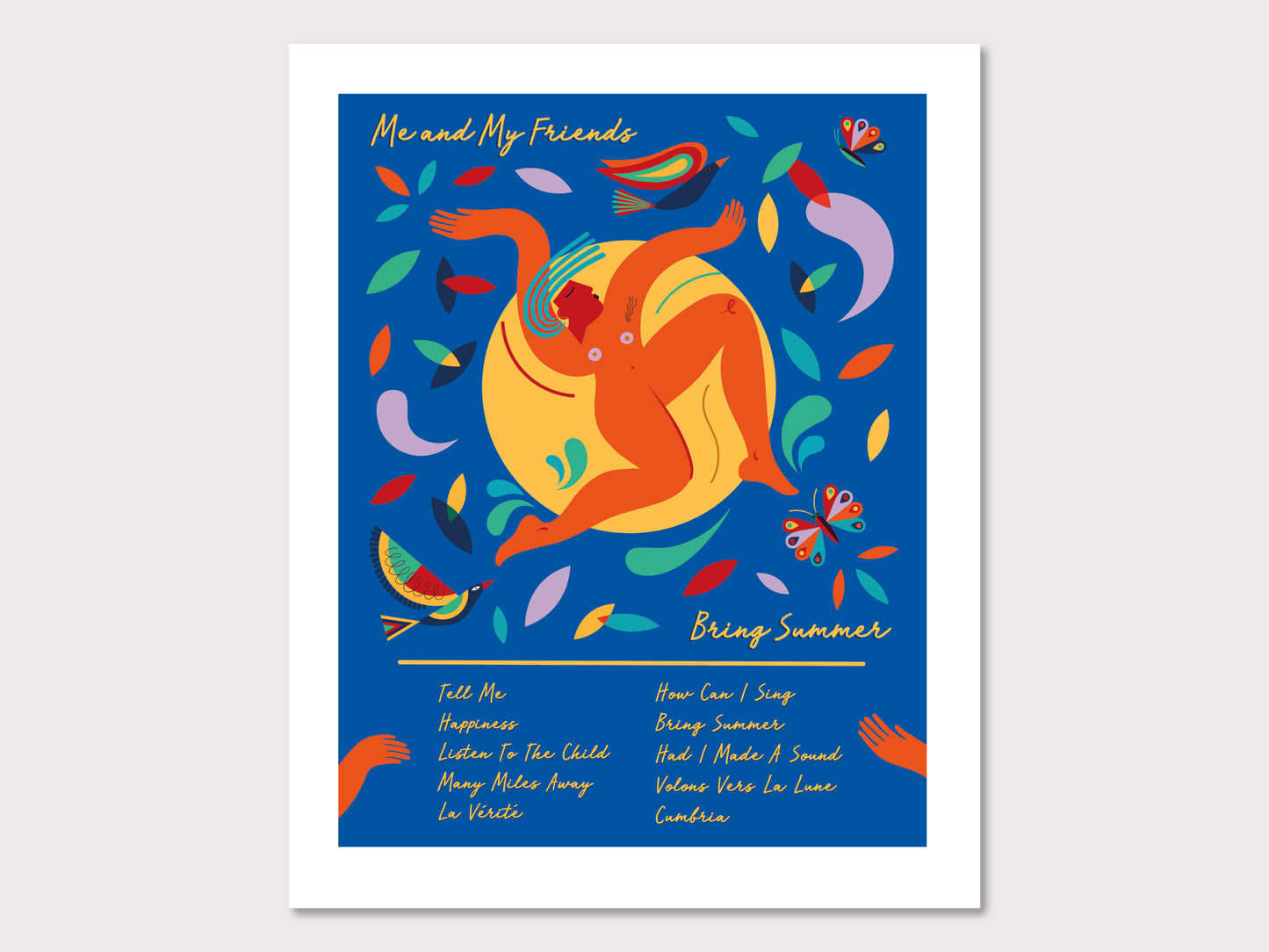 Bring Summer - A2 poster